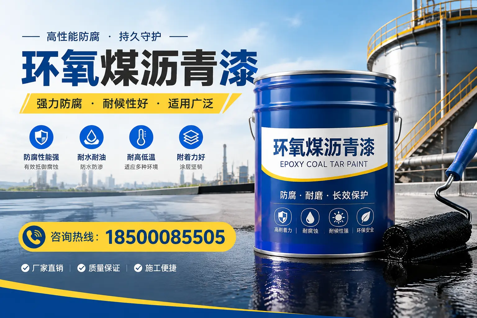 环氧煤沥青漆的储存与运输注意事项,临淄企业须知