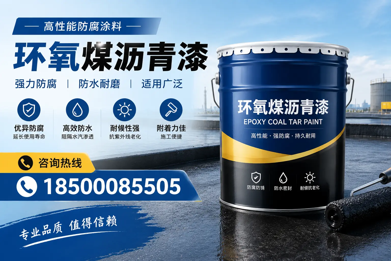 环氧煤沥青漆的主要成分与功能,临淄用户深度了解